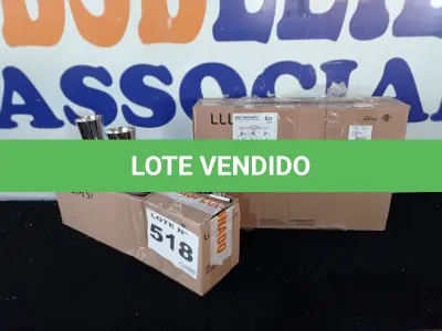 LOTE 518 - 03 - TRILHOS DE SOBREPOR LLUM NEW SHORT DIRECIONÁVEL 3XE27 (NO ESTADO, NÃO SABEMOS SE FUNCIONA. LEILÃO NÃO TEM GARANTIA E NEM DEVOLUÇÃO, SUJEITO A POSSÍVEIS AVARIAS VISÍVEIS/OCULTAS E/OU AUSÊNCIA DE COMPONENTES)