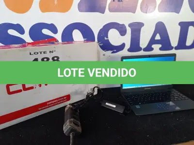 LOTE 488 - 01 - NOTEBOOK INTEL CORE I3 4GB RAM HD 120GB SSD (NO ESTADO, NÃO SABEMOS SE FUNCIONA. LEILÃO NÃO TEM GARANTIA E NEM DEVOLUÇÃO, SUJEITO A POSSÍVEIS AVARIAS VISÍVEIS/OCULTAS E/OU AUSÊNCIA DE COMPONENTES)