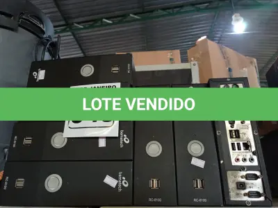 LOTE 043 - 07 MINI CPU’S MARCAS BEMATECH RC-8100. (NO ESTADO) ATENÇÃO! FAZER A VISITAÇÃO ANTES DE ARREMATAR, NÃO SABEMOS SE FUNCIONA. LEILÃO NÃO TEM GARANTIA E NEM DEVOLUÇÃO, SUJEITO A POSSÍVEIS AVARIAS VISÍVEIS/OCULTAS E/OU AUSÊNCIA DE COMPONENTES.
