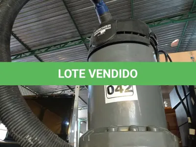 LOTE 042 - 01 ASPIRADOR DE PÓ MARCA KARCHER NT 20/1 220V. (NO ESTADO) ATENÇÃO! FAZER A VISITAÇÃO ANTES DE ARREMATAR, NÃO SABEMOS SE FUNCIONA. LEILÃO NÃO TEM GARANTIA E NEM DEVOLUÇÃO, SUJEITO A POSSÍVEIS AVARIAS VISÍVEIS/OCULTAS E/OU AUSÊNCIA DE COMPONENTES.