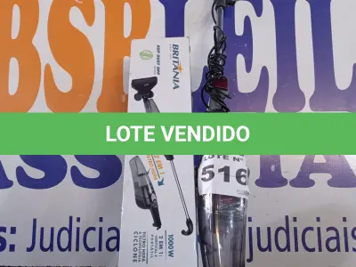 LOTE 516 - 02 – ASPIRADOR DE PÓ DIVERSOS (NO ESTADO, NÃO SABEMOS SE FUNCIONA. LEILÃO NÃO TEM GARANTIA E NEM DEVOLUÇÃO, SUJEITO A POSSÍVEIS AVARIAS VISÍVEIS/OCULTAS E/OU AUSÊNCIA DE COMPONENTES)