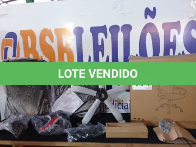 LOTE 414 - 01 - CADEIRA PARA ESCRITÓRIO X5 RETRÁTIL TELADA KESH (NO ESTADO, NÃO SABEMOS SE FUNCIONA. LEILÃO NÃO TEM GARANTIA E NEM DEVOLUÇÃO, SUJEITO A POSSÍVEIS AVARIAS VISÍVEIS/OCULTAS E/OU AUSÊNCIA DE COMPONENTES)