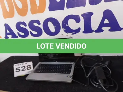 LOTE 528 - 01 - NOTEBOOK HP (NO ESTADO, NÃO SABEMOS SE FUNCIONA. LEILÃO NÃO TEM GARANTIA E NEM DEVOLUÇÃO, SUJEITO A POSSÍVEIS AVARIAS VISÍVEIS/OCULTAS E/OU AUSÊNCIA DE COMPONENTES)