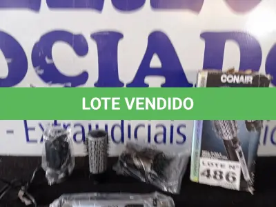 LOTE 486 - 01 - ESCOVA ROTATING AIR BRUSH DIAMOND BRILLIANCE CONAIR | 110V (NO ESTADO, NÃO SABEMOS SE FUNCIONA. LEILÃO NÃO TEM GARANTIA E NEM DEVOLUÇÃO, SUJEITO A POSSÍVEIS AVARIAS VISÍVEIS/OCULTAS E/OU AUSÊNCIA DE COMPONENTES)