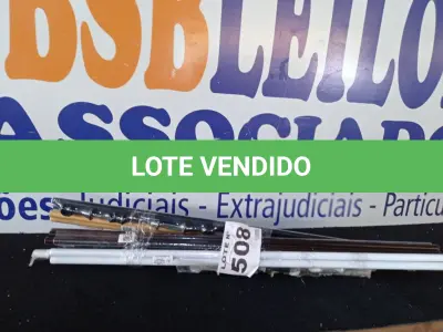 LOTE 508 - 08 – VARAIS PARA CORTINAS (NO ESTADO, NÃO SABEMOS SE FUNCIONA. LEILÃO NÃO TEM GARANTIA E NEM DEVOLUÇÃO, SUJEITO A POSSÍVEIS AVARIAS VISÍVEIS/OCULTAS E/OU AUSÊNCIA DE COMPONENTES)