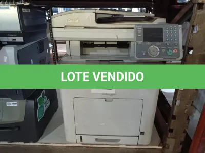 LOTE 085 - 01 IMPRESSORA MULTIFUNCIONAL MARCA CANON MODELO COLOR IMAGE RUNNER C1030IF. (NO ESTADO) ATENÇÃO! FAZER A VISITAÇÃO ANTES DE ARREMATAR, NÃO SABEMOS SE FUNCIONA. LEILÃO NÃO TEM GARANTIA E NEM DEVOLUÇÃO, SUJEITO A POSSÍVEIS AVARIAS VISÍVEIS/OCULTAS E/OU AUSÊNCIA DE COMPONENTES.