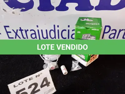 LOTE 524 - 02 - CÂMERA IP INTELBRAS DOME VIP 1220 D FULL HD 1080P (NO ESTADO, NÃO SABEMOS SE FUNCIONA. LEILÃO NÃO TEM GARANTIA E NEM DEVOLUÇÃO, SUJEITO A POSSÍVEIS AVARIAS VISÍVEIS/OCULTAS E/OU AUSÊNCIA DE COMPONENTES)