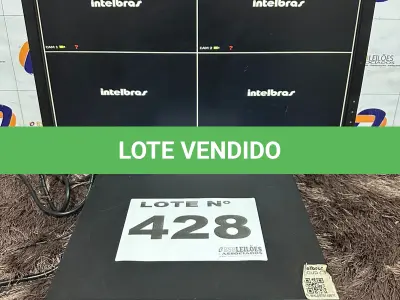 LOTE 428 - 01 - DVR 04 CANAIS INTELBRAS (NO ESTADO, NÃO SABEMOS SE FUNCIONA. LEILÃO NÃO TEM GARANTIA E NEM DEVOLUÇÃO, SUJEITO A POSSÍVEIS AVARIAS VISÍVEIS/OCULTAS E/OU AUSÊNCIA DE COMPONENTES)