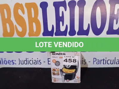 LOTE 458 - 01 - 01 - FRITADEIRA SEM ÓLEO AIR FRYER 3,5L, MONDIAL (NO ESTADO, NÃO SABEMOS SE FUNCIONA. LEILÃO NÃO TEM GARANTIA E NEM DEVOLUÇÃO, SUJEITO A POSSÍVEIS AVARIAS VISÍVEIS/OCULTAS E/OU AUSÊNCIA DE COMPONENTES)