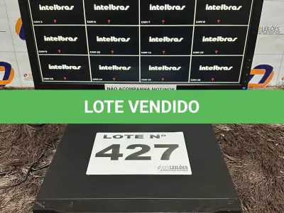 LOTE 427 - 01 - DVR 16 CANAIS INTELBRAS (NO ESTADO, NÃO SABEMOS SE FUNCIONA. LEILÃO NÃO TEM GARANTIA E NEM DEVOLUÇÃO, SUJEITO A POSSÍVEIS AVARIAS VISÍVEIS/OCULTAS E/OU AUSÊNCIA DE COMPONENTES)