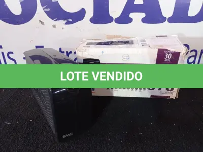 LOTE 378 - 01 - NOBREAK SMS 600VA STATION II (NO ESTADO, NÃO SABEMOS SE FUNCIONA. LEILÃO NÃO TEM GARANTIA E NEM DEVOLUÇÃO, SUJEITO A POSSÍVEIS AVARIAS VISÍVEIS/OCULTAS E/OU AUSÊNCIA DE COMPONENTES)
