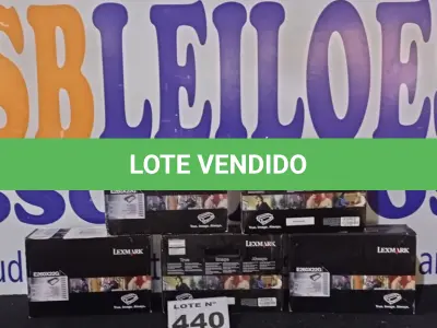 LOTE 440 - 05 - FOTOCONDUTOR LEXMARK E260X22G (NO ESTADO, NÃO SABEMOS SE FUNCIONA. LEILÃO NÃO TEM GARANTIA E NEM DEVOLUÇÃO, SUJEITO A POSSÍVEIS AVARIAS VISÍVEIS/OCULTAS E/OU AUSÊNCIA DE COMPONENTES)