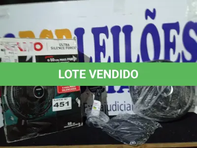 LOTE 451 - 01 - VENTILADOR DE MESA 50CM ARNO VD50 UTRA SILENCE FORCE (NO ESTADO, NÃO SABEMOS SE FUNCIONA. LEILÃO NÃO TEM GARANTIA E NEM DEVOLUÇÃO, SUJEITO A POSSÍVEIS AVARIAS VISÍVEIS/OCULTAS E/OU AUSÊNCIA DE COMPONENTES)