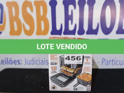 LOTE 456 - 01 - FRITADEIRA PHILCO AIR FRYER OVEN 12LITROS PFR2200P (NO ESTADO, NÃO SABEMOS SE FUNCIONA. LEILÃO NÃO TEM GARANTIA E NEM DEVOLUÇÃO, SUJEITO A POSSÍVEIS AVARIAS VISÍVEIS/OCULTAS E/OU AUSÊNCIA DE COMPONENTES)