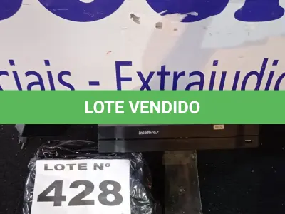 LOTE 428 - 01 - DVR 04 CANAIS INTELBRAS (NO ESTADO, NÃO SABEMOS SE FUNCIONA. LEILÃO NÃO TEM GARANTIA E NEM DEVOLUÇÃO, SUJEITO A POSSÍVEIS AVARIAS VISÍVEIS/OCULTAS E/OU AUSÊNCIA DE COMPONENTES)