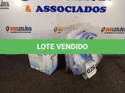 LOTE 026 - 10 MÁSCARAS DE PROTEÇÃO E 04 TERMÔMETROS INFRAVERMELHO. (NO ESTADO) ATENÇÃO! FAZER A VISITAÇÃO ANTES DE ARREMATAR, NÃO SABEMOS SE FUNCIONA. LEILÃO NÃO TEM GARANTIA E NEM DEVOLUÇÃO, SUJEITO A POSSÍVEIS AVARIAS VISÍVEIS/OCULTAS E/OU AUSÊNCIA DE COMPONENTES.