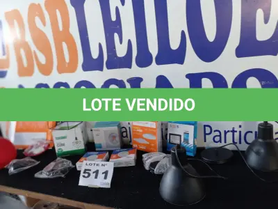LOTE 511 - 11 – LUMINÁRIAS DIVERSAS (NO ESTADO, NÃO SABEMOS SE FUNCIONA. LEILÃO NÃO TEM GARANTIA E NEM DEVOLUÇÃO, SUJEITO A POSSÍVEIS AVARIAS VISÍVEIS/OCULTAS E/OU AUSÊNCIA DE COMPONENTES)