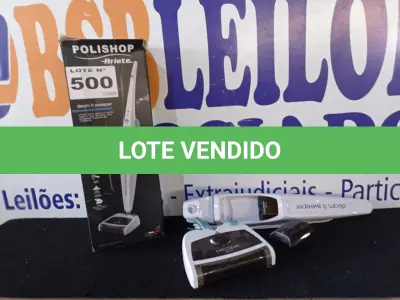 LOTE 500 - 01 - VAPORIZADOR E HIGIENIZADOR ARIETE STEAM AND SWEEPER POLISHOP (NO ESTADO, NÃO SABEMOS SE FUNCIONA. LEILÃO NÃO TEM GARANTIA E NEM DEVOLUÇÃO, SUJEITO A POSSÍVEIS AVARIAS VISÍVEIS/OCULTAS E/OU AUSÊNCIA DE COMPONENTES)