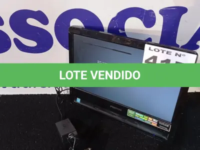 LOTE 417 - 01 - COMPUTADOR ALL IN ONE POSITIVO (NO ESTADO, NÃO SABEMOS SE FUNCIONA. LEILÃO NÃO TEM GARANTIA E NEM DEVOLUÇÃO, SUJEITO A POSSÍVEIS AVARIAS VISÍVEIS/OCULTAS E/OU AUSÊNCIA DE COMPONENTES)
