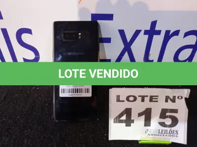 LOTE 415 - 01 - CELULAR SAMSUNG GALAXY NOTE 8 128GB (NO ESTADO, NÃO SABEMOS SE FUNCIONA. LEILÃO NÃO TEM GARANTIA E NEM DEVOLUÇÃO, SUJEITO A POSSÍVEIS AVARIAS VISÍVEIS/OCULTAS E/OU AUSÊNCIA DE COMPONENTES)
