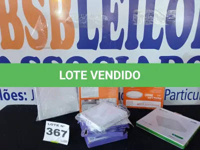 LOTE 367 - 07 – LUMINÁRIAS DIVERSAS (NO ESTADO, NÃO SABEMOS SE FUNCIONA. LEILÃO NÃO TEM GARANTIA E NEM DEVOLUÇÃO, SUJEITO A POSSÍVEIS AVARIAS VISÍVEIS/OCULTAS E/OU AUSÊNCIA DE COMPONENTES)