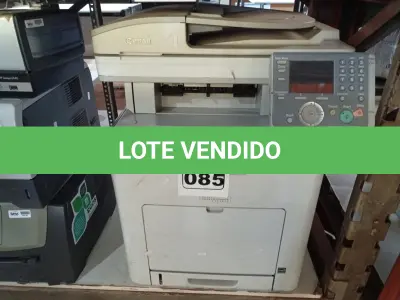 LOTE 085 - 01 IMPRESSORA MULTIFUNCIONAL MARCA CANON MODELO COLOR IMAGE RUNNER C1030IF. (NO ESTADO) ATENÇÃO! FAZER A VISITAÇÃO ANTES DE ARREMATAR, NÃO SABEMOS SE FUNCIONA. LEILÃO NÃO TEM GARANTIA E NEM DEVOLUÇÃO, SUJEITO A POSSÍVEIS AVARIAS VISÍVEIS/OCULTAS E/OU AUSÊNCIA DE COMPONENTES.