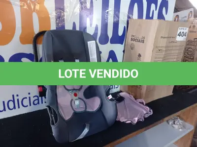 LOTE 404 - 01 – BEBE CONFORTO CINZA COM ROSA (NO ESTADO, NÃO SABEMOS SE FUNCIONA. LEILÃO NÃO TEM GARANTIA E NEM DEVOLUÇÃO, SUJEITO A POSSÍVEIS AVARIAS VISÍVEIS/OCULTAS E/OU AUSÊNCIA DE COMPONENTES)