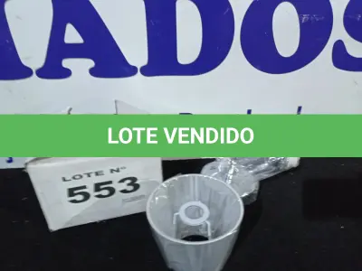 LOTE 553 - 01 - ARANDELA RETA BRANCA FIO DE SEDA - HEVVY - L-0001/W1 WH (NO ESTADO, NÃO SABEMOS SE FUNCIONA. LEILÃO NÃO TEM GARANTIA E NEM DEVOLUÇÃO, SUJEITO A POSSÍVEIS AVARIAS VISÍVEIS/OCULTAS E/OU AUSÊNCIA DE COMPONENTES)