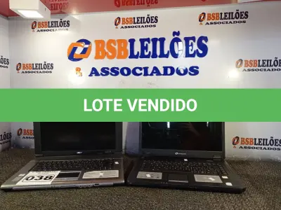 LOTE 038 - 02 NOTEBOOK’S MARCAS E MODELOS DIVERSOS. (NO ESTADO) ATENÇÃO! FAZER A VISITAÇÃO ANTES DE ARREMATAR, NÃO SABEMOS SE FUNCIONA. LEILÃO NÃO TEM GARANTIA E NEM DEVOLUÇÃO, SUJEITO A POSSÍVEIS AVARIAS VISÍVEIS/OCULTAS E/OU AUSÊNCIA DE COMPONENTES.