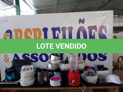 LOTE 523 - ITENS DIVERSOS (NO ESTADO, NÃO SABEMOS SE FUNCIONA. LEILÃO NÃO TEM GARANTIA E NEM DEVOLUÇÃO, SUJEITO A POSSÍVEIS AVARIAS VISÍVEIS/OCULTAS E/OU AUSÊNCIA DE COMPONENTES)