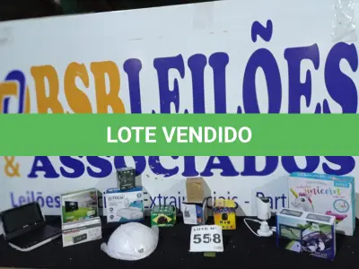 LOTE 558 - 13 – ITENS DIVERSOS (NO ESTADO, NÃO SABEMOS SE FUNCIONA. LEILÃO NÃO TEM GARANTIA E NEM DEVOLUÇÃO, SUJEITO A POSSÍVEIS AVARIAS VISÍVEIS/OCULTAS E/OU AUSÊNCIA DE COMPONENTES)