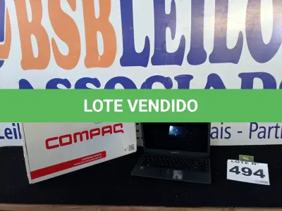 LOTE 494 - 01 - NOTEBOOK INTEL CORE I3 4GB RAM HD 120GB SSD (NO ESTADO, NÃO SABEMOS SE FUNCIONA. LEILÃO NÃO TEM GARANTIA E NEM DEVOLUÇÃO, SUJEITO A POSSÍVEIS AVARIAS VISÍVEIS/OCULTAS E/OU AUSÊNCIA DE COMPONENTES)