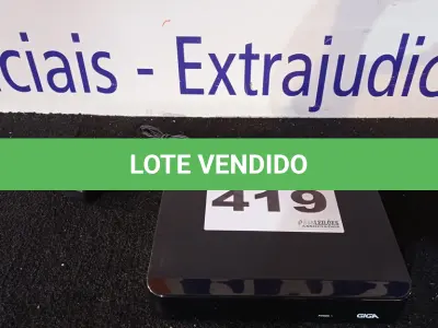 LOTE 419 - 01 - DVR HVR 04 CANAIS GIGA SECURITY 5MP SERIE ORION (NO ESTADO, NÃO SABEMOS SE FUNCIONA. LEILÃO NÃO TEM GARANTIA E NEM DEVOLUÇÃO, SUJEITO A POSSÍVEIS AVARIAS VISÍVEIS/OCULTAS E/OU AUSÊNCIA DE COMPONENTES)
