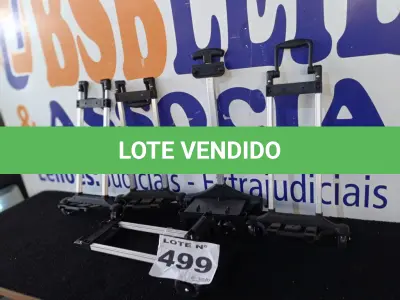 LOTE 499 - 05 - SUPORTES CARRINHO MOCHILA COM RODINHAS (NO ESTADO, NÃO SABEMOS SE FUNCIONA. LEILÃO NÃO TEM GARANTIA E NEM DEVOLUÇÃO, SUJEITO A POSSÍVEIS AVARIAS VISÍVEIS/OCULTAS E/OU AUSÊNCIA DE COMPONENTES)
