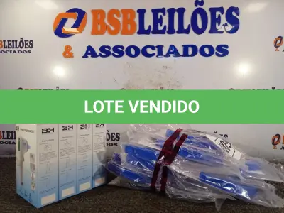 LOTE 005 - 10 MÁSCARAS DE PROTEÇÃO E 04 TERMÔMETROS INFRAVERMELHO. (NO ESTADO) ATENÇÃO! FAZER A VISITAÇÃO ANTES DE ARREMATAR, NÃO SABEMOS SE FUNCIONA. LEILÃO NÃO TEM GARANTIA E NEM DEVOLUÇÃO, SUJEITO A POSSÍVEIS AVARIAS VISÍVEIS/OCULTAS E/OU AUSÊNCIA DE COMPONENTES.