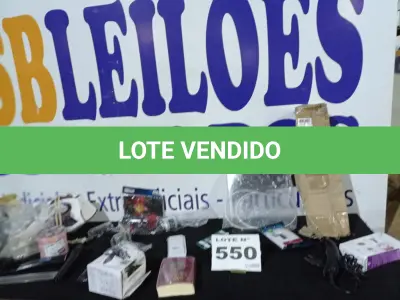 LOTE 550 - 20 – ITENS DIVERSOS (APROXIMADAMENTE)(NO ESTADO, NÃO SABEMOS SE FUNCIONA. LEILÃO NÃO TEM GARANTIA E NEM DEVOLUÇÃO, SUJEITO A POSSÍVEIS AVARIAS VISÍVEIS/OCULTAS E/OU AUSÊNCIA DE COMPONENTES)