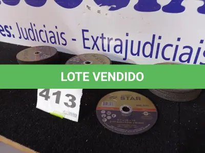LOTE 413 - 50 - DISCOS DE CORTE STAR 7X1/8X7/8X2T -178MM X 3,2MM X 22,2MM (APROXIMADAMENTE)(NO ESTADO, NÃO SABEMOS SE FUNCIONA. LEILÃO NÃO TEM GARANTIA E NEM DEVOLUÇÃO, SUJEITO A POSSÍVEIS AVARIAS VISÍVEIS/OCULTAS E/OU AUSÊNCIA DE COMPONENTES)