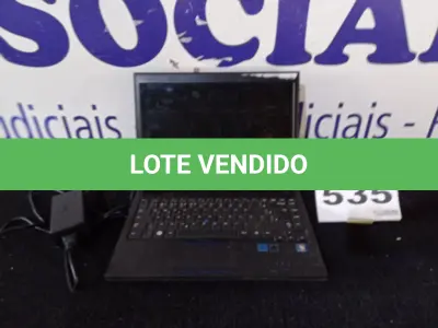 LOTE 535 - 01 – NOTEBOOK SAMSUNG I5 (NO ESTADO, NÃO SABEMOS SE FUNCIONA. LEILÃO NÃO TEM GARANTIA E NEM DEVOLUÇÃO, SUJEITO A POSSÍVEIS AVARIAS VISÍVEIS/OCULTAS E/OU AUSÊNCIA DE COMPONENTES)