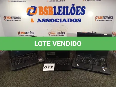 LOTE 012 - 01 NETBOOK E 02 NOTEBOOK’S MARCAS E MODELOS DIVERSOS. (NO ESTADO) ATENÇÃO! FAZER A VISITAÇÃO ANTES DE ARREMATAR, NÃO SABEMOS SE FUNCIONA. LEILÃO NÃO TEM GARANTIA E NEM DEVOLUÇÃO, SUJEITO A POSSÍVEIS AVARIAS VISÍVEIS/OCULTAS E/OU AUSÊNCIA DE COMPONENTES.