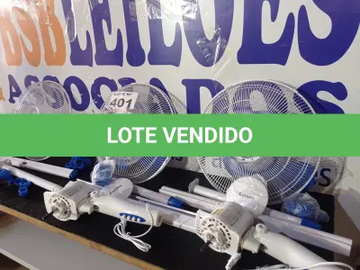 LOTE 401 - 03 – VENTILADORES (NO ESTADO, NÃO SABEMOS SE FUNCIONA. LEILÃO NÃO TEM GARANTIA E NEM DEVOLUÇÃO, SUJEITO A POSSÍVEIS AVARIAS VISÍVEIS/OCULTAS E/OU AUSÊNCIA DE COMPONENTES)