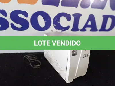 LOTE 510 - 01 - ESTABILIZADOR 3000VA (NO ESTADO, NÃO SABEMOS SE FUNCIONA. LEILÃO NÃO TEM GARANTIA E NEM DEVOLUÇÃO, SUJEITO A POSSÍVEIS AVARIAS VISÍVEIS/OCULTAS E/OU AUSÊNCIA DE COMPONENTES)