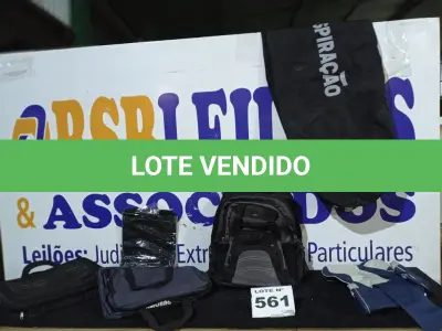LOTE 561 - 06 – BOLSAS DIVERSAS (NO ESTADO, NÃO SABEMOS SE FUNCIONA. LEILÃO NÃO TEM GARANTIA E NEM DEVOLUÇÃO, SUJEITO A POSSÍVEIS AVARIAS VISÍVEIS/OCULTAS E/OU AUSÊNCIA DE COMPONENTES)