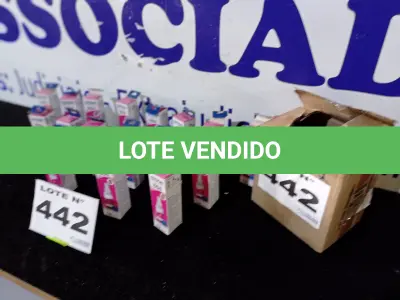 LOTE 442 - 17 - GARRAFAS DE TINTA EPSON (NO ESTADO, NÃO SABEMOS SE FUNCIONA. LEILÃO NÃO TEM GARANTIA E NEM DEVOLUÇÃO, SUJEITO A POSSÍVEIS AVARIAS VISÍVEIS/OCULTAS E/OU AUSÊNCIA DE COMPONENTES)
