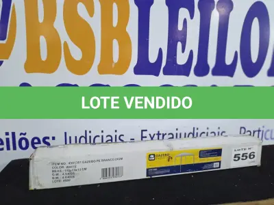 LOTE 556 - 01 - TENDA GAZEBO 2X2M (NO ESTADO, NÃO SABEMOS SE FUNCIONA. LEILÃO NÃO TEM GARANTIA E NEM DEVOLUÇÃO, SUJEITO A POSSÍVEIS AVARIAS VISÍVEIS/OCULTAS E/OU AUSÊNCIA DE COMPONENTES)