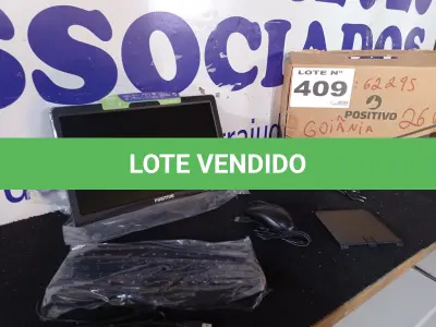 LOTE 409 - 01 - COMPUTADOR TUDO EM UM POSITIVO (NO ESTADO, NÃO SABEMOS SE FUNCIONA. LEILÃO NÃO TEM GARANTIA E NEM DEVOLUÇÃO, SUJEITO A POSSÍVEIS AVARIAS VISÍVEIS/OCULTAS E/OU AUSÊNCIA DE COMPONENTES)