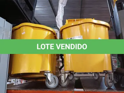 LOTE 087 - 02 CARRINHOS DE LIMPEZA. (NO ESTADO) ATENÇÃO! FAZER A VISITAÇÃO ANTES DE ARREMATAR, NÃO SABEMOS SE FUNCIONA. LEILÃO NÃO TEM GARANTIA E NEM DEVOLUÇÃO, SUJEITO A POSSÍVEIS AVARIAS VISÍVEIS/OCULTAS E/OU AUSÊNCIA DE COMPONENTES.