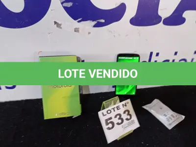 LOTE 533 - 01 - SMARTPHONE MOTOROLA MOTO G6 64 GB (NO ESTADO, NÃO SABEMOS SE FUNCIONA. LEILÃO NÃO TEM GARANTIA E NEM DEVOLUÇÃO, SUJEITO A POSSÍVEIS AVARIAS VISÍVEIS/OCULTAS E/OU AUSÊNCIA DE COMPONENTES)