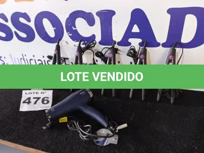 LOTE 476 - 05 - PRANCHAS DE CABELO MALLORY - 01 SECADOR DE CABELO PHILCO (NO ESTADO, NÃO SABEMOS SE FUNCIONA. LEILÃO NÃO TEM GARANTIA E NEM DEVOLUÇÃO, SUJEITO A POSSÍVEIS AVARIAS VISÍVEIS/OCULTAS E/OU AUSÊNCIA DE COMPONENTES)
