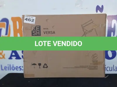 LOTE 462 - 01 - MESA MULTIUSO RETANGULAR 80X50X93CM MDF KESH (NO ESTADO, NÃO SABEMOS SE FUNCIONA. LEILÃO NÃO TEM GARANTIA E NEM DEVOLUÇÃO, SUJEITO A POSSÍVEIS AVARIAS VISÍVEIS/OCULTAS E/OU AUSÊNCIA DE COMPONENTES)