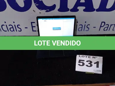 LOTE 531 - 01 – NOTEBOOK SAMSUNG I5 (NO ESTADO, NÃO SABEMOS SE FUNCIONA. LEILÃO NÃO TEM GARANTIA E NEM DEVOLUÇÃO, SUJEITO A POSSÍVEIS AVARIAS VISÍVEIS/OCULTAS E/OU AUSÊNCIA DE COMPONENTES)